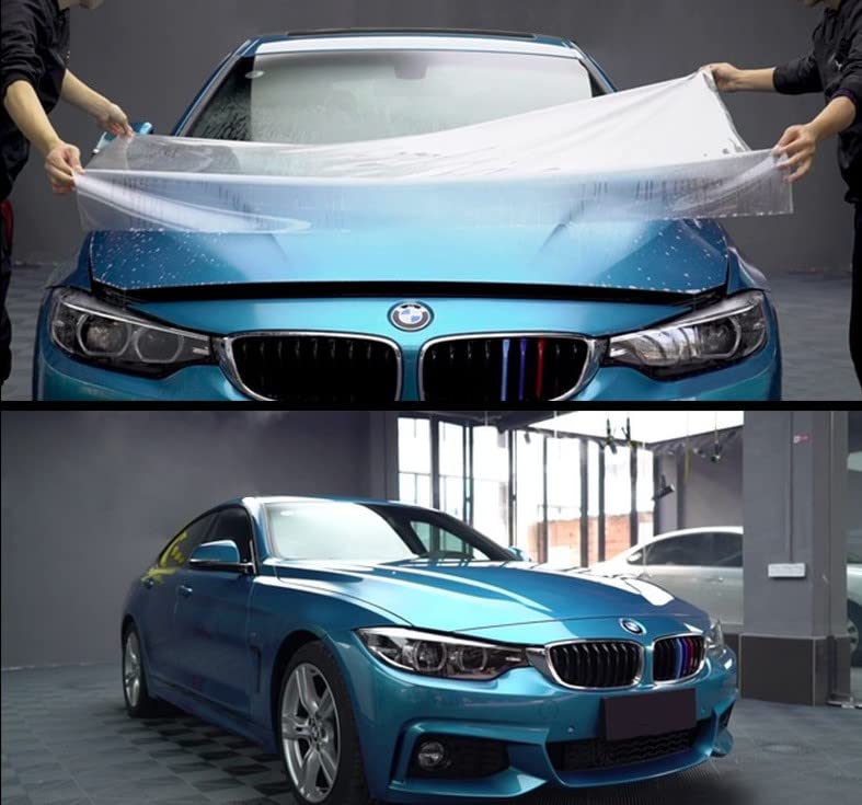 HOME13™ Film Vinyl Wrap Car & Bike Wrap, Protective Self Adhesive Wrap Sheet Roll Film Sticker and Decal (Vinyl, 12x26) 3