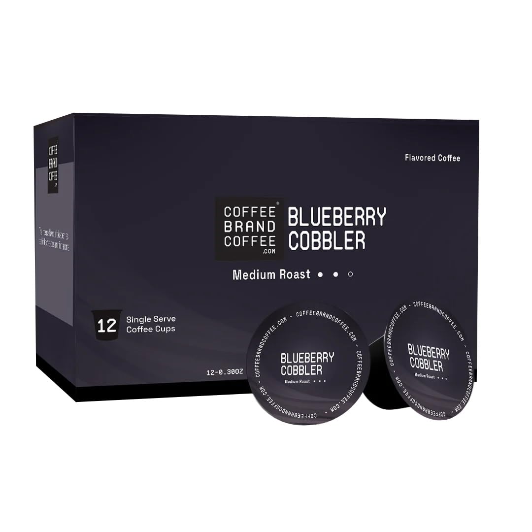 Amazon.com: Blueberry Cobbler Flavored Coffee K Cups with Intense Flavor of  Blueberries, Hints of Spices, and a Rich Aroma | Specialty Arabica Coffee,  Rich and Smooth Taste | 12 Pack : Grocery
