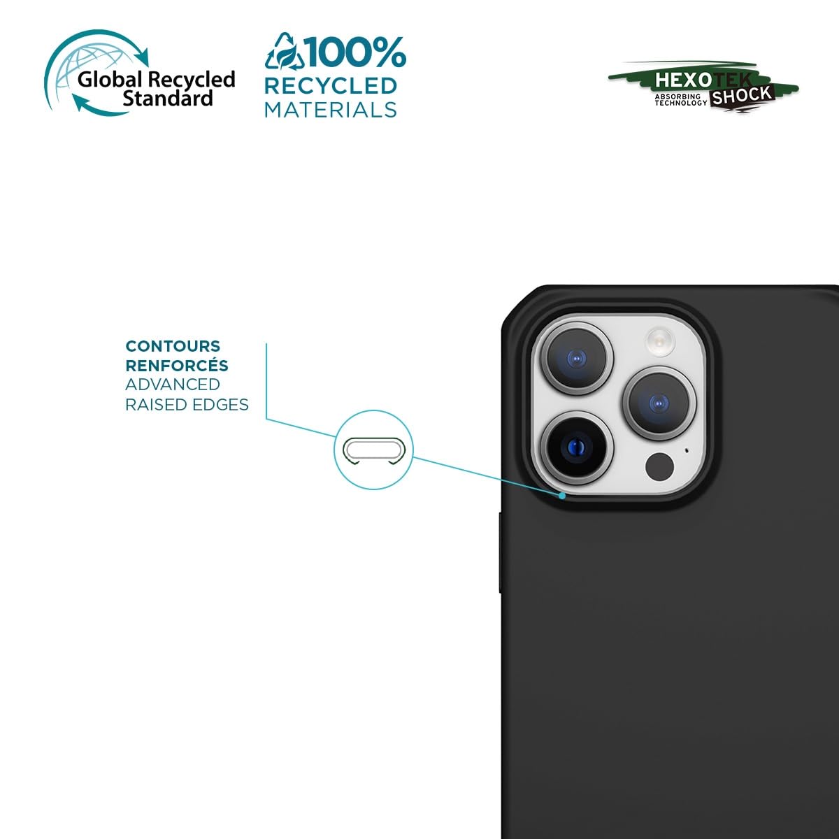 066054 funda para teléfono móvil 15,5 cm (6.1") Negro