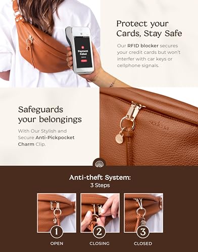 sedena Anti Pickpocket RFID Crossbody Bag