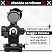 Dagger Defense -Combat Vet Owned Company- DD30M3 Red Dot Reflex sight scope- Reflex sight optic and substitute for holographic red dot sights