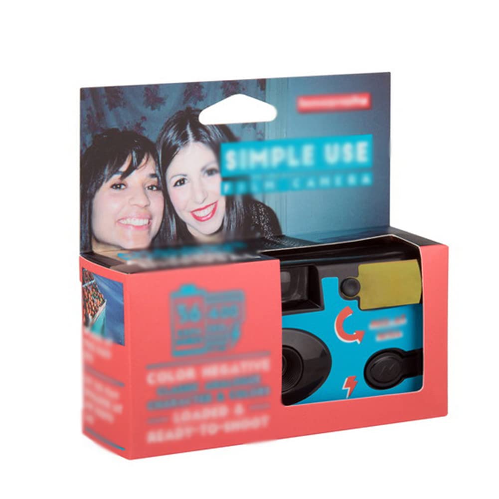 Appareil Photo analogique jetable pour 36 Photos - 135 Plein Format avec Flash Appareil Photo argentique,Color