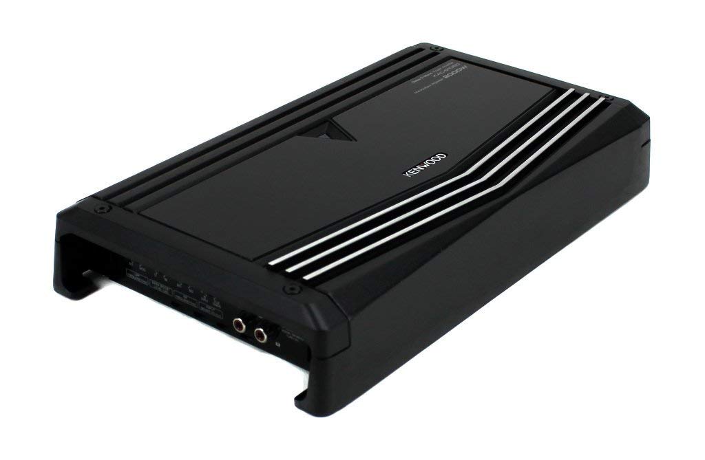 Kenwood KAC-9106D 2000W Monoblock Class D Car Audio Power Amplifier + Amp Kit (Renewed)