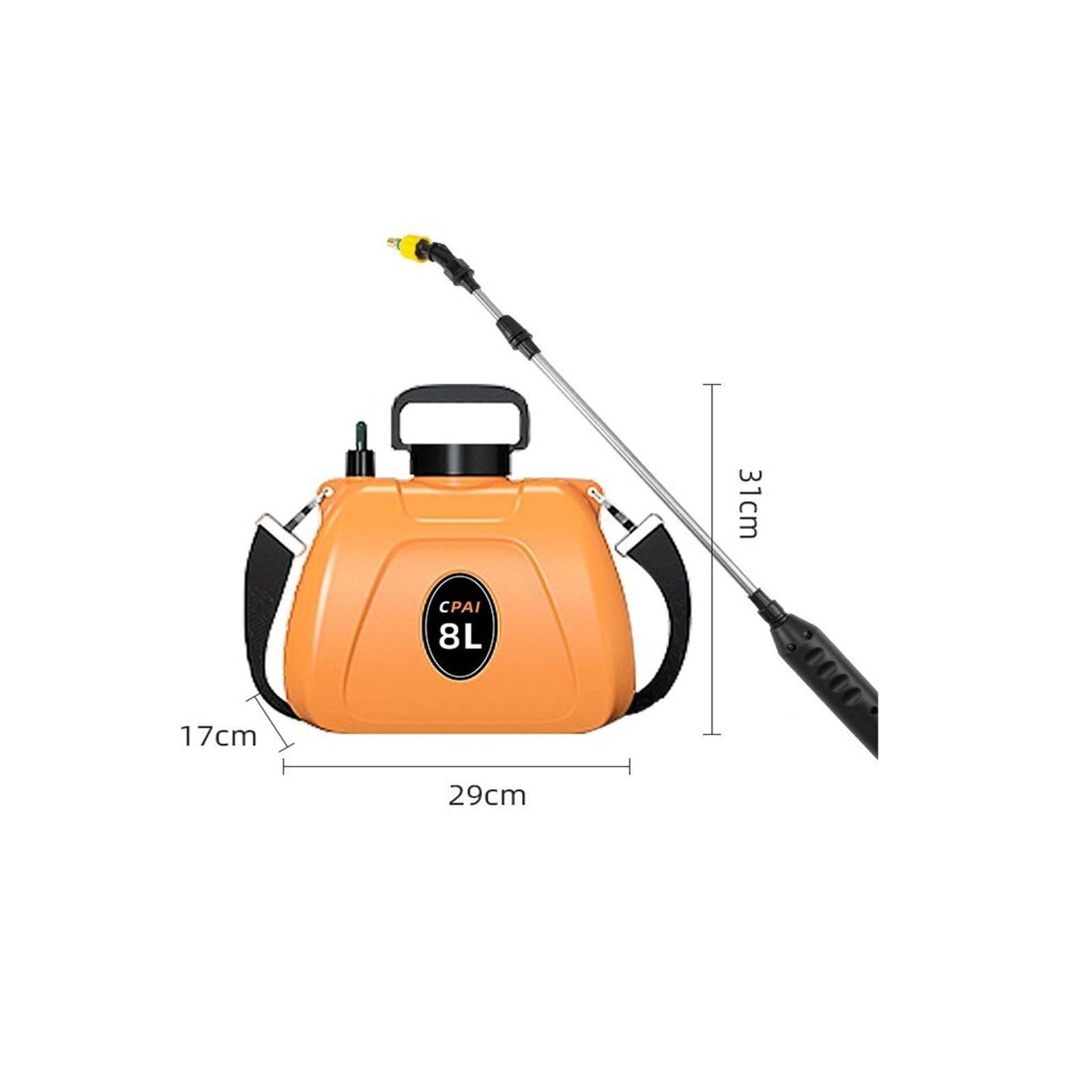 Opryskiwacz ogrodowy, Opryskiwacz elektryczny Podlewanie ogrodnicze rolnicze Nawożenie Konewka(Oranje)