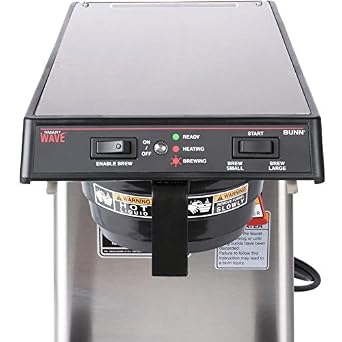 BUNN WAVE15-S-APS, Silver Thermal Server Coffee Brewer, Silver
