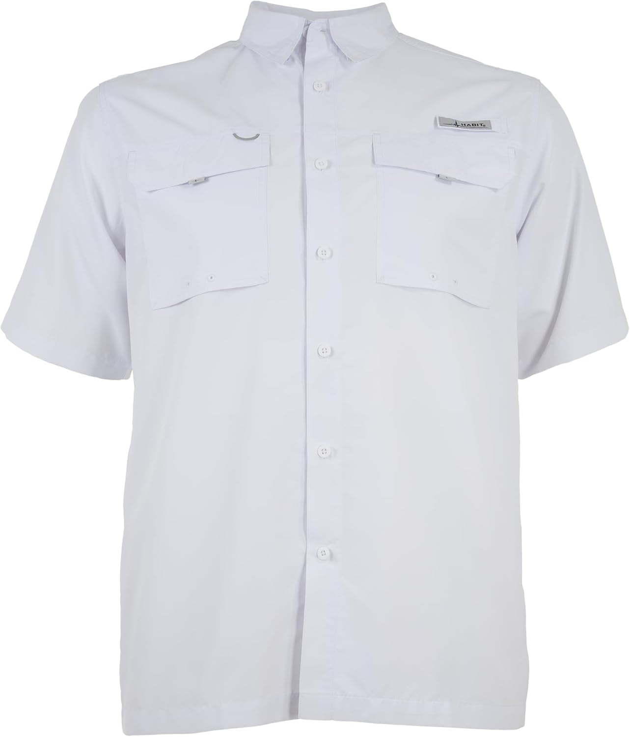 HABIT Men’s Fourche Mountain Short Sleeve River Guide Fishing Shirt - UPF 40+ UV Protection