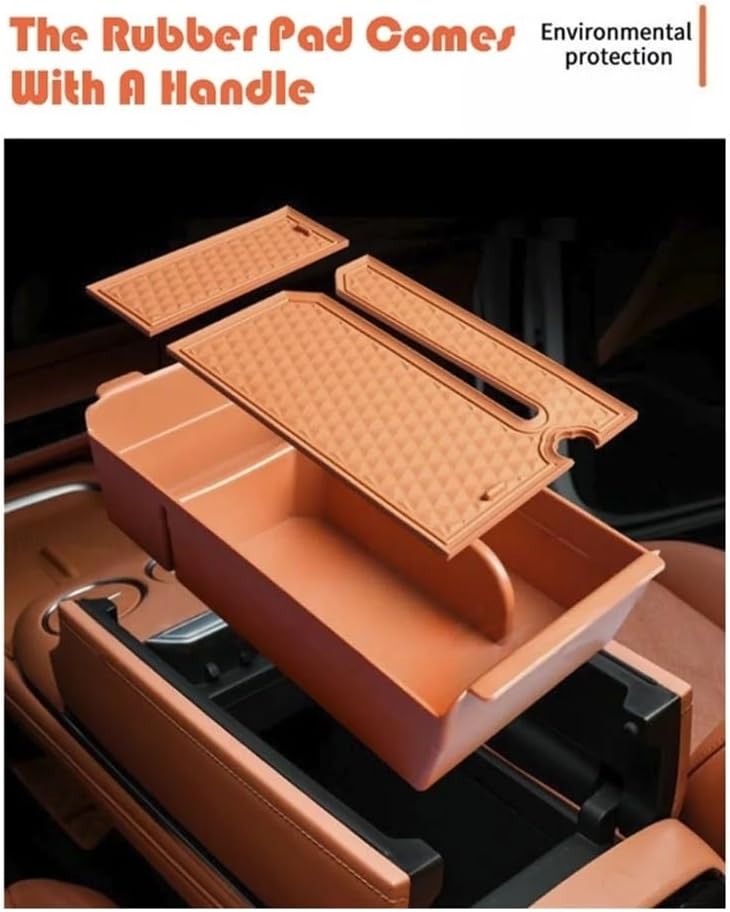 Car Storage Box Compatible for Deepal S07 S7 2023 2024 2025 2026 2027 Armrest Organizer Center Console Boxes Tray Car Accessories(All)