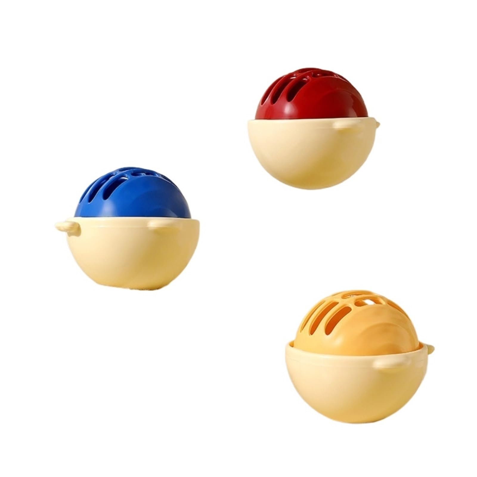 Waschkugel 9 Stück wiederverwendbarer Wäsche-Reinigungsball | Anti-Tangle-Waschmaschinenfilter, leichtes Haushaltswerkzeug(Red-9pcs)