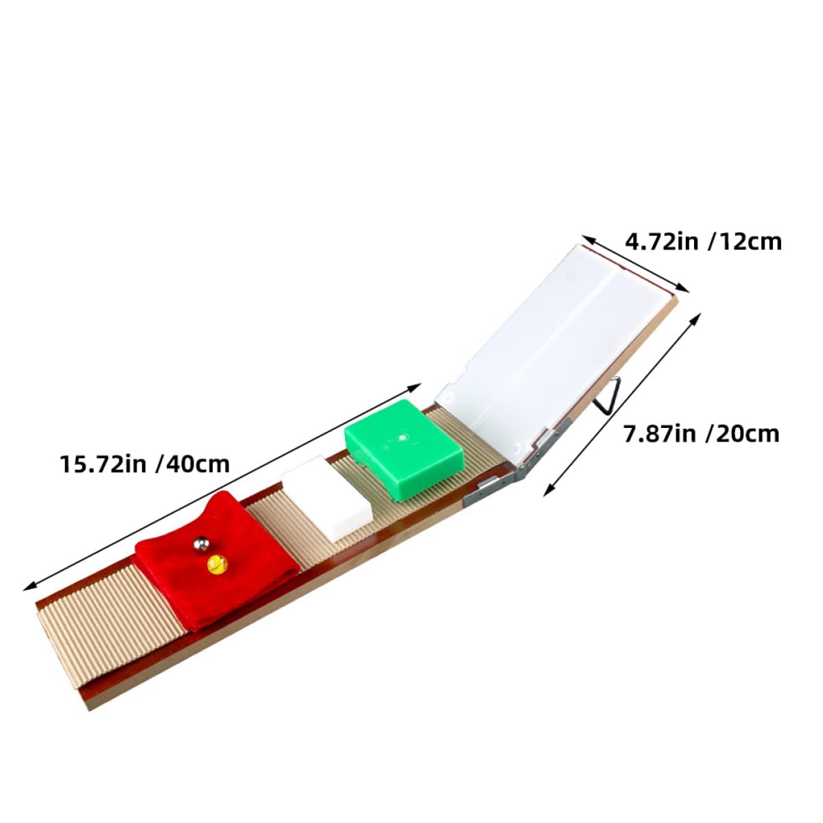 ORFOFE Kit di Fisica Sperimentale per Studenti Design Userfriendly in Plastico, Dispositivo Scientifico Versatile per Esperimenti di Movimento a Casa in Classe
