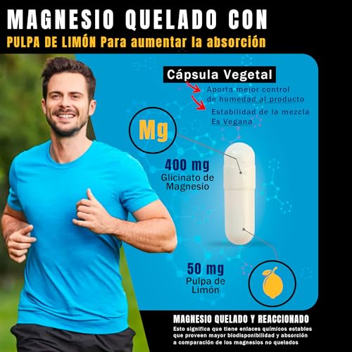 Vitamínicos, magnesio ultra Marca NSN Naturalsmart Nutrition (3)