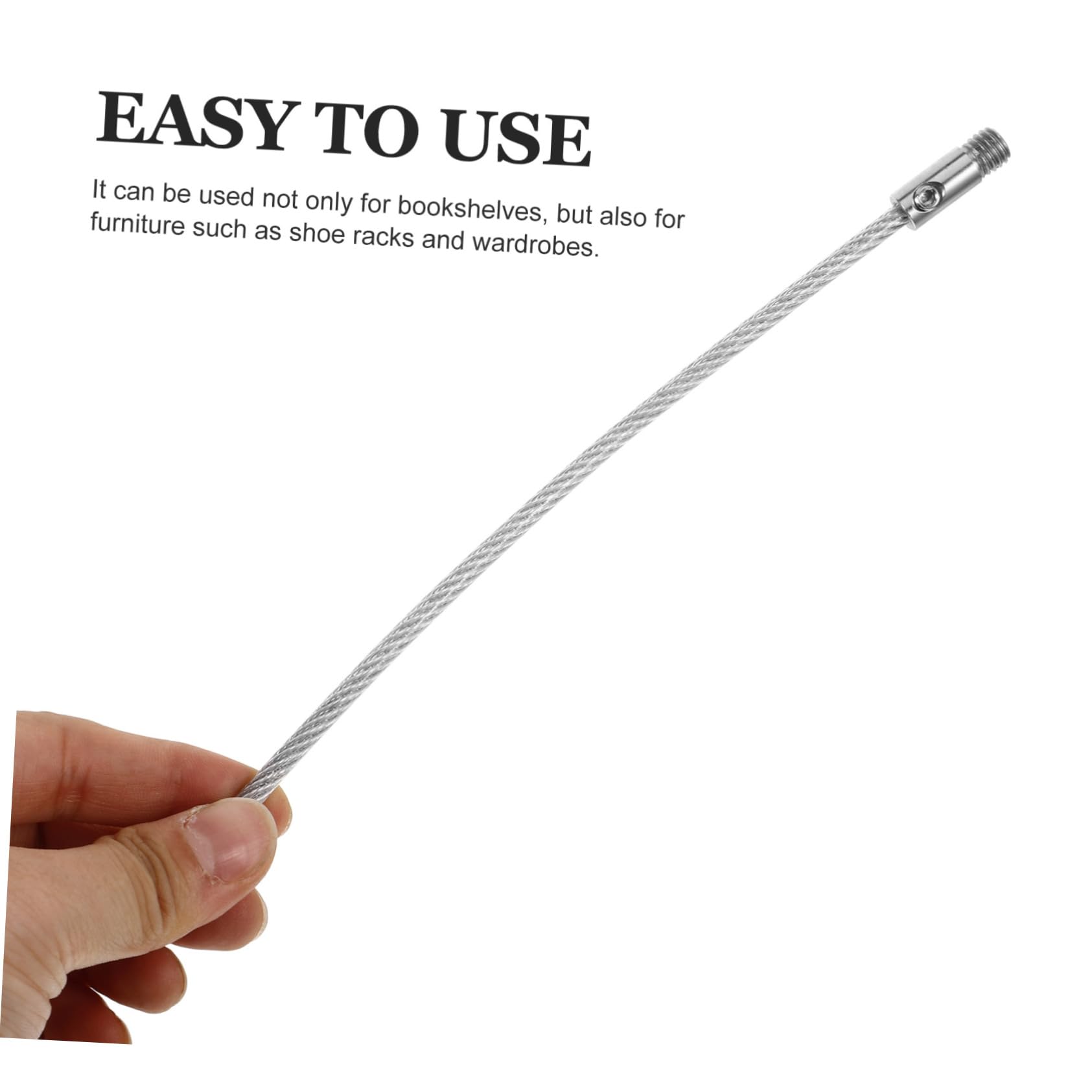 HOMOCONO Furniture Safety Straps Wall Straps 2pcs Anti-Falling Fixator Proofing Furniture Anchor Tip Kit