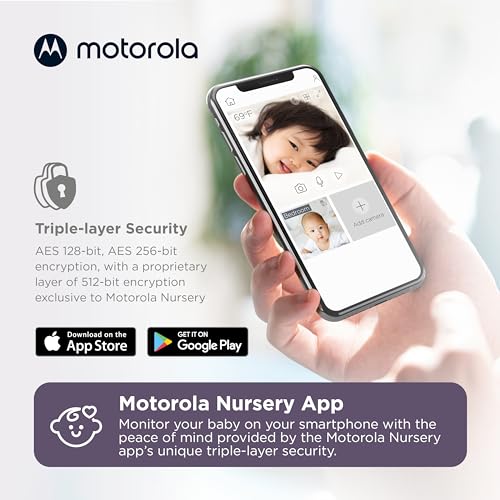 Motorola Nursery PIP1610-2 HD Connect: Dual-Camera Wi-Fi Baby Monitor with Motorized Pan-Tilt-Zoom — view 7