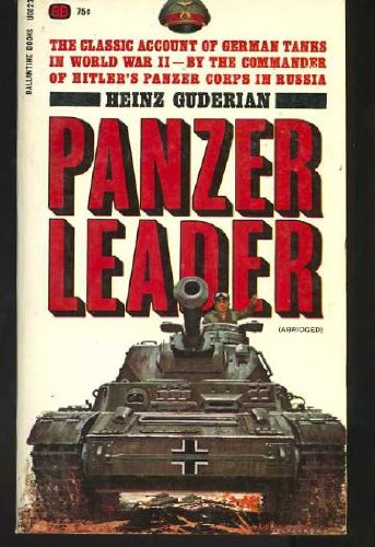 Panzer Leader B0007G2NAW Book Cover