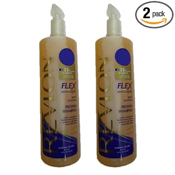 2 REVLON FLEX BODY BUILDING PROTEIN SHAMPOO 592 ML