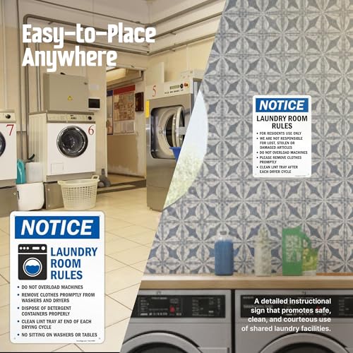 Amazon.com: SmartSign: Laundry Room Signs