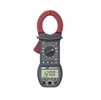 Meco Digital Clampmeter (MECO 3600), Battery Powered, Black