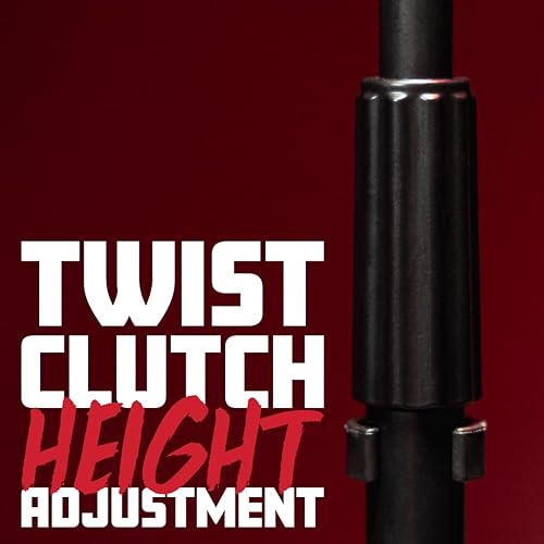 Miniatura 2 de Gator Frameworks Rok-It Series - Soporte de micrófono trípode ajustable con 31.5 a 61.5 pulgadas de altura, totalmente plegable para un viaje cómodo