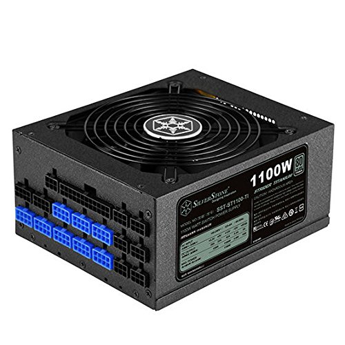 SilverStone Tek 1100 Watt ATX Power Supply with 80 Plus Titanium and Multi