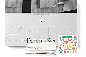 Seventeen 4th Album Face the Sun Folded Poster & Sticker