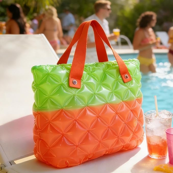 Sac de plage gonflable imperméable avec sa bandoulière - 3