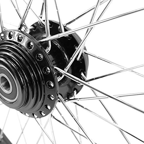 Amazon.com: Black Front 40 Spoke Wheel 21 