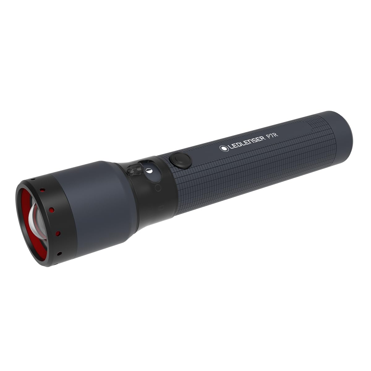 Ledlenser P7R LED Rechargeable Torch, 25th Anniversary, incl. x2 Battery, Super Bright 2000lm, USB-C, 320m Beam Distance, 4 Light Modes, up to 80h Run Time, IP68, Flashlight for Camping, Hiking, Work