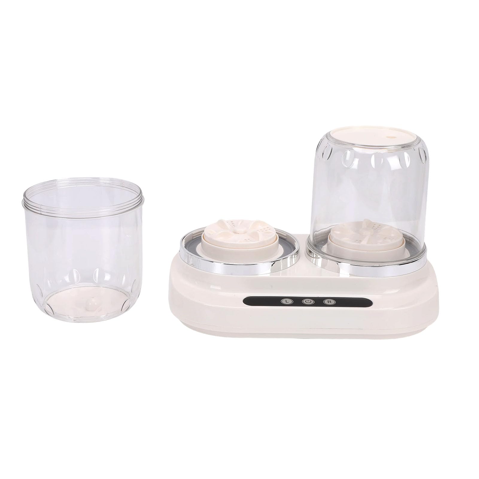 SUNGOOYUE Otros Productos de Higiene Tina Doble de 2 Litros con 3 Modos de Lavado y de Limpieza, para Ropa de bebé, Calcetines, Ropa Interior, Diseño Inalámbrico Recargable por USB para Lavado