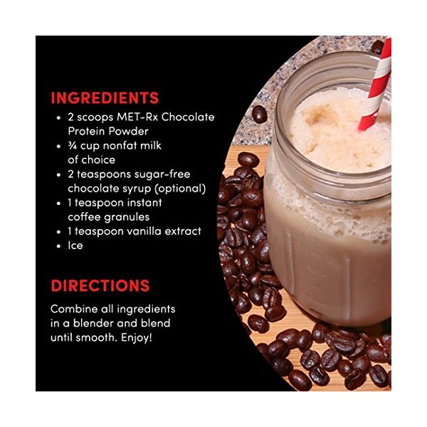 MET-Rx Natural Whey Protein Powder, Chocolate Protein Powder, 5 Lb - Image 7