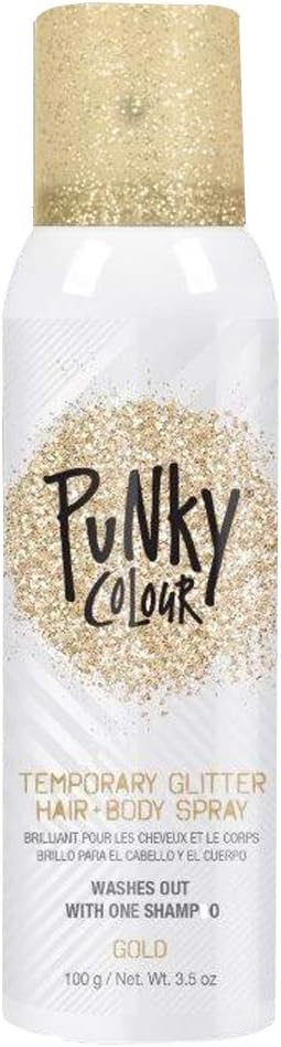 Build Temporary Hair Color Spray Gold 3.5 Ounce
