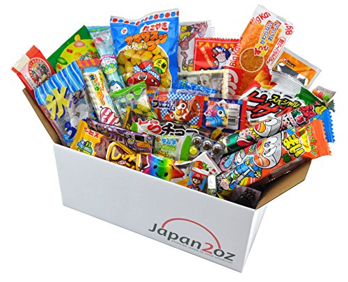 Japanese Candy Box 30 Piece Assortment Dagashi Snacks Sweets