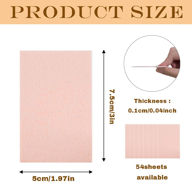 Image of 55 Sheets Moleskin for Feet Adhesive Mole Skin Patch for Feet, Shoes, Toes Prevention Tape Blister Prevention Blister Pads Reduce Friction Pain