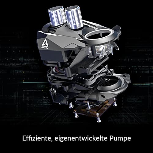 Image of ARCTIC Liquid Freezer II 280 Multi-Compatible AIO CPU Liquid Cooler with Dual 140mm Fans, PWM Controlled Pump and 40mm VRM Fan for Intel & AMD (Support LGA 1700 with Kit Included)