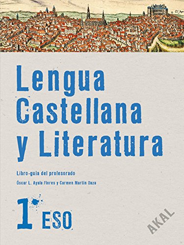 Portada de Lengua Castellana y Literatura 1º ESO. Libro del profesor