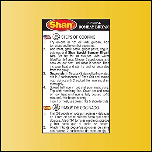 Image of Shan Special Bombay Biryani Masala, 2.12 oz ℮ 60 g, 2 Pack