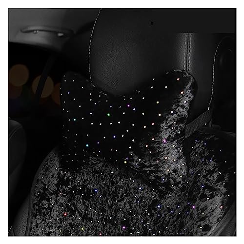 Oreiller de cou voiture strass diamant universel et respirant pour femme