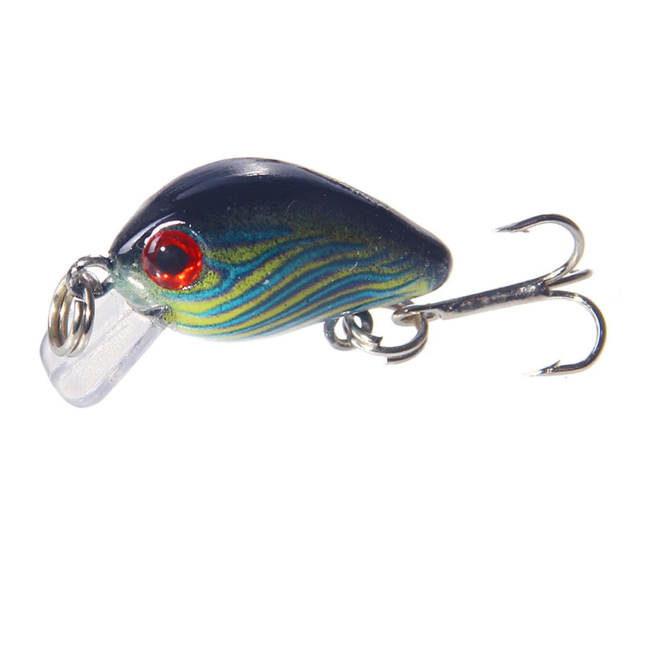 INOOMP Lot De 3 Leurres De Pêche Réalistes pour La Pêche en Eau Douce Accessoires 12 Pièces X 3