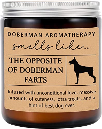Doberman Gifts - Doberman Mom - Doberman Candle - Funny Doberman Gift - Doberman Decor - Unique Gift for Doberman Owner - Doberman Mother Day Gift