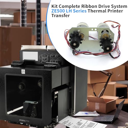 Image of P1046696-035 Kit LH Ribbon Drive System for Zebra ZE500 Series ZE500-4 ZE500-6 LH Only Thermal Engine Printer All dpi