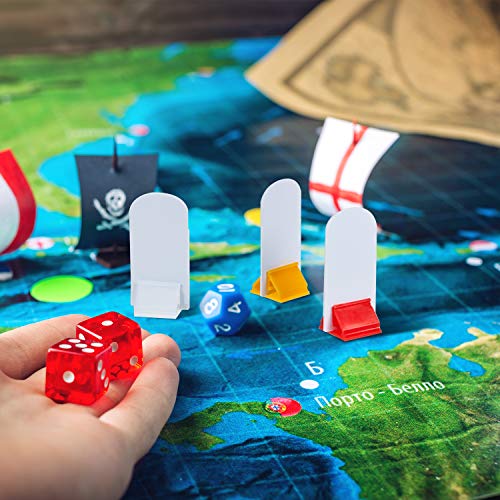 image for Blulu 36 Pieces Game Card Stands Multi-Color with 36 Pieces Blank Boar