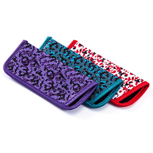 Image of TRIUMPH VISION Reading Glasses Pouch Eyeglass Sleeve Soft Case Slim 3 Pack | Alternative to Bulky Case Lightweight,Neoprene Lined Padded Protect Optical lens Slip in, Cute Pattern Portable for Daily Use