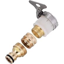 Garden Hose Fittings and Adapters Universal Quick Connect Tube Joint Fitting, Suitable for Connecting 15mm to 23mm Faucet Outlets