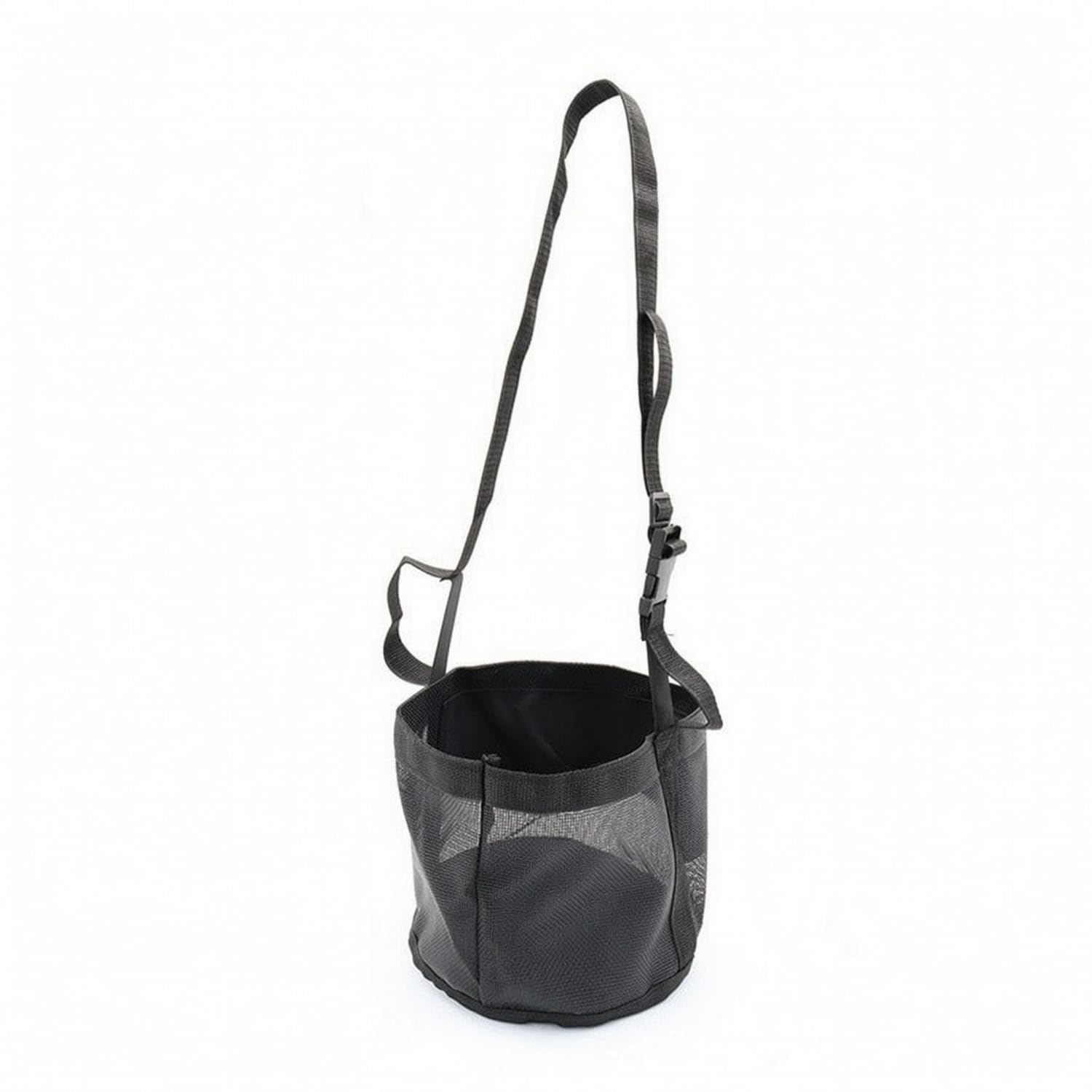 Hanging Horse Hay Feeding Bag Breathable Mesh Hay Bag Portable Feeder Lightweight for Horses, Equestrians, Stable, Camping, Trail Rides, M-image-21