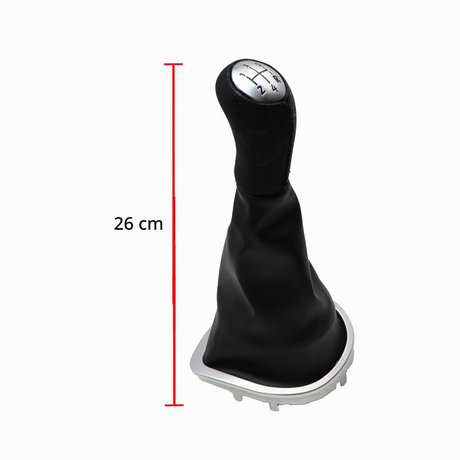 Pomello del cambio a 5 marce per Clio 3 Laguna 2 con manicotto del cambio per 8200379961 8200393246 Clio III Pomello del cambio Sandero