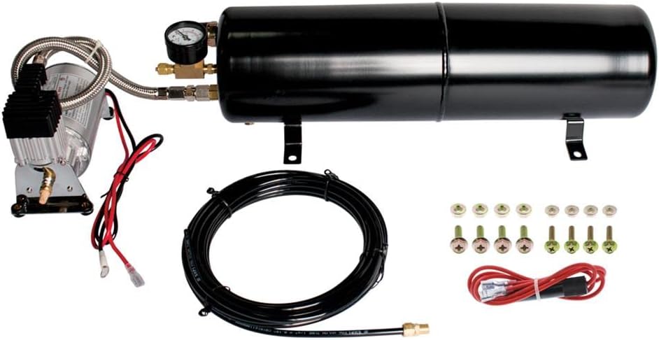 United Pacific 46140 Air Horn Compressor Kit, Air Compressor & Tank Kit, Heavy Duty