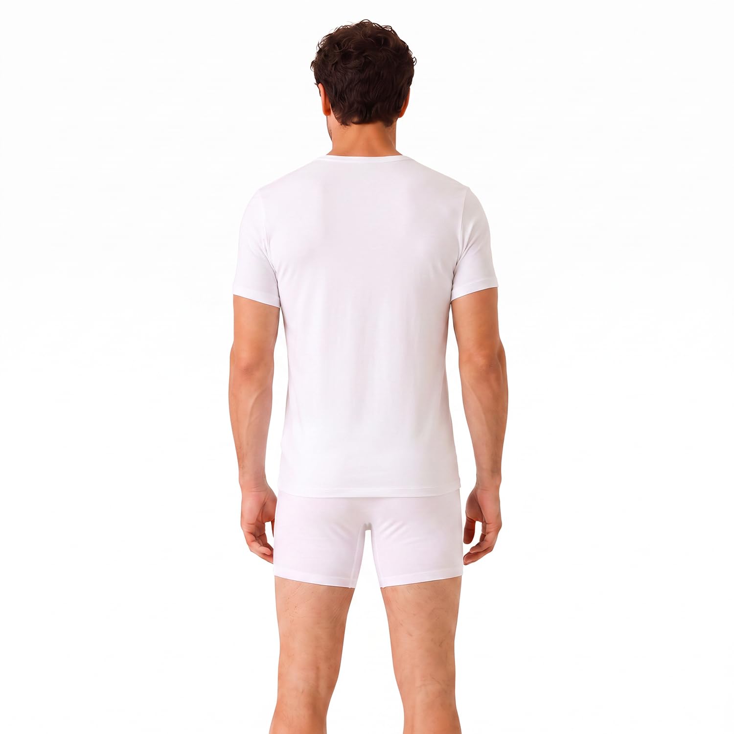 Boss Tshirt RN 3p Bamboo 10270020 0 Underwear_T_Shirt Hombre