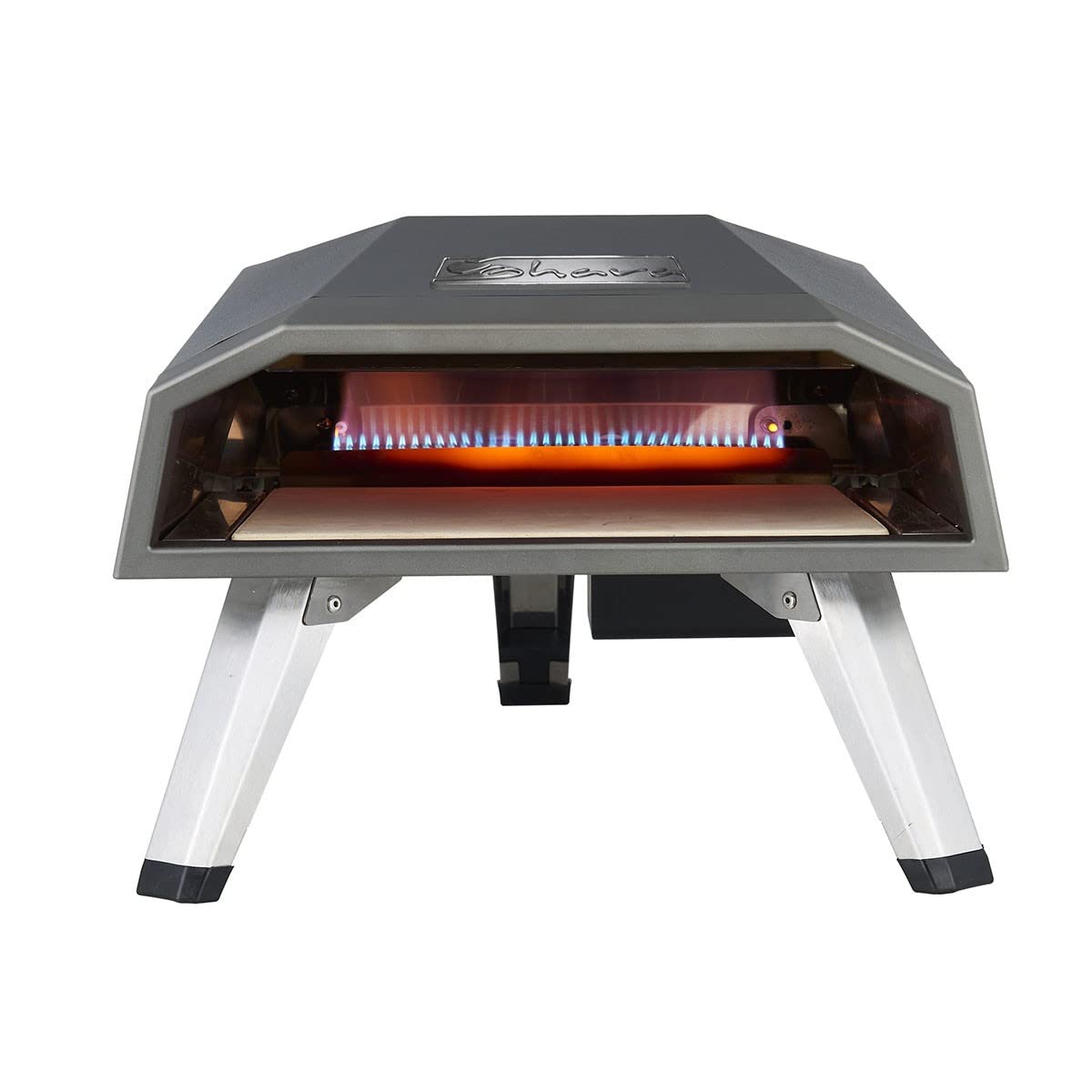 Sahara - Gas Pizza Oven Z12 450°C Portable Fire Stone Gas Hose Pre-Assembled 5 Year Warranty Outdoor Use