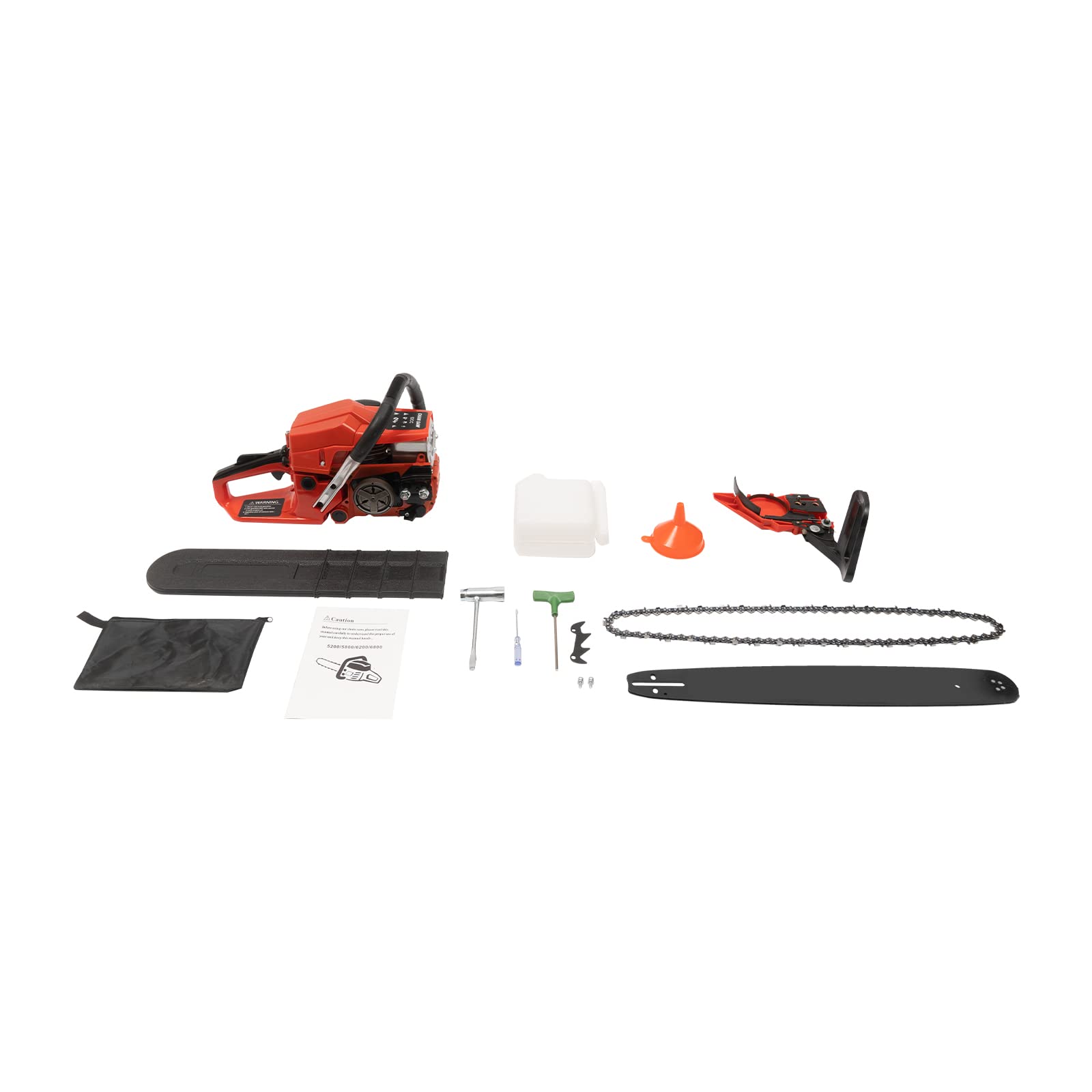 Amazon.com : 20'' 2-Stroke Cordless Gas Chainsaw Commercial