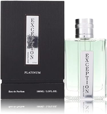 Exception Platinum by YZY Perfume Eau De Parfum Spray 3.4 oz Men