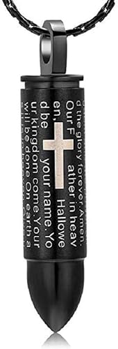 Joyería para mujer Urnas para Perros Joyas De Cremación para Hombres Colgante De Collar De Medallón Conmemorativo De Acero Inoxidable