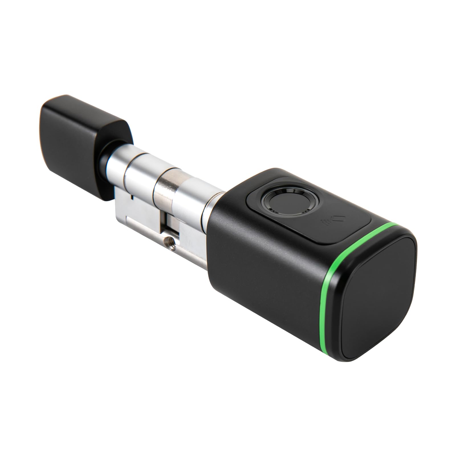 Cylindre de serrure à empreintes digitales, 60 mm, avec déverrouillage à 4 voies et contrôle par application Bluetooth, protection IP53, pour appartement, hôtel, maison